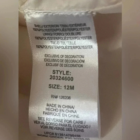 Dress 3 Piece Beautiful 12M NEW - Picture 11 of 11